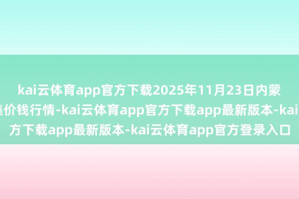 kai云体育app官方下载2025年11月23日内蒙包头市友谊蔬菜批发市集价钱行情-kai云体育app官方下载app最新版本-kai云体育app官方登录入口